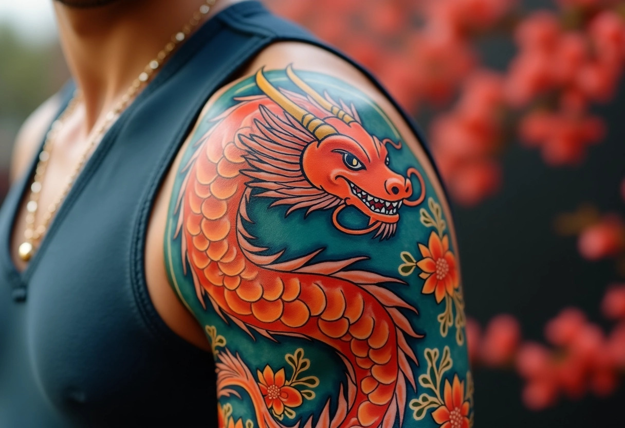 tatouage dragon